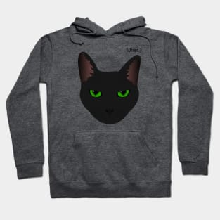 Black Cat - What? Hoodie